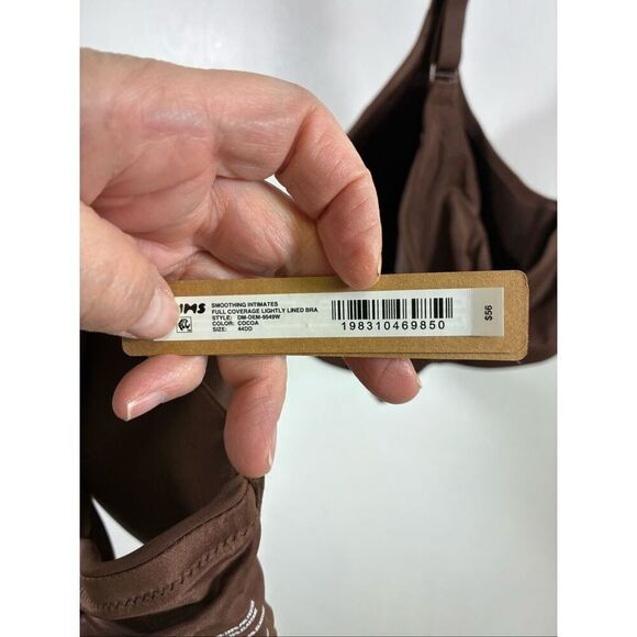 SKIMS NWT Full Coverage Lightly Lined Bra in Cocoa Size 44DD - Picture 9 of 9